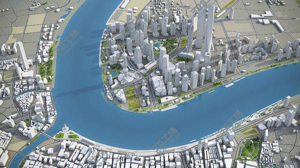 images/goods_img/20210312/3D model Shanghai - city and surroundings/4.jpg